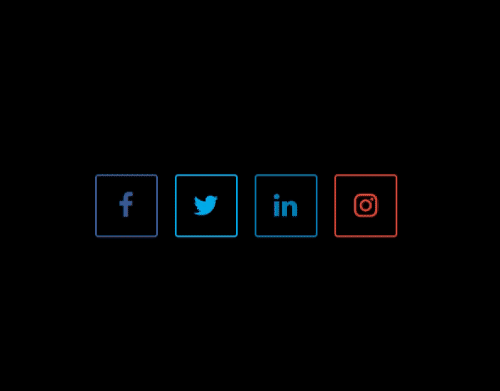 animated social media icons