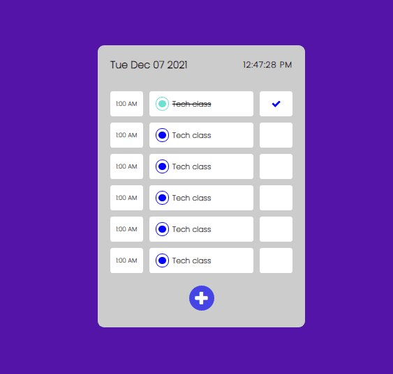 to do list with check specifier