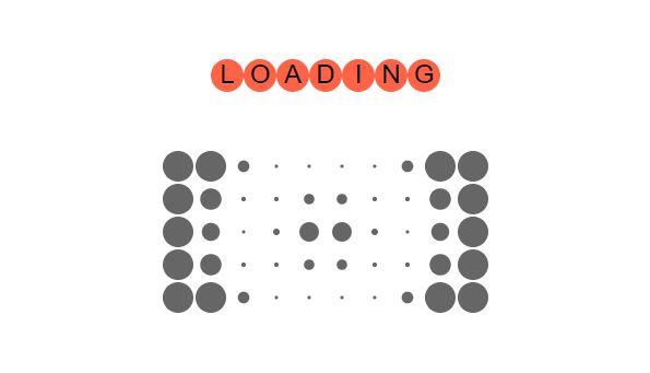 animation loading using anime.js