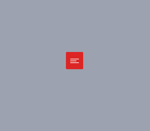 hamburger menu with animation