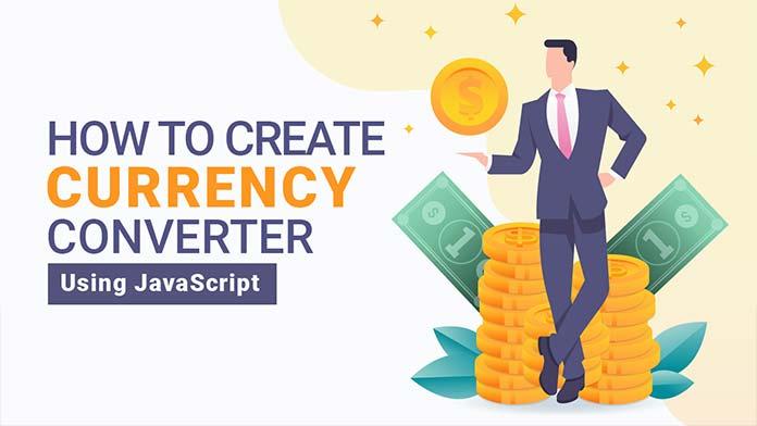 How to create currency converter in javascript